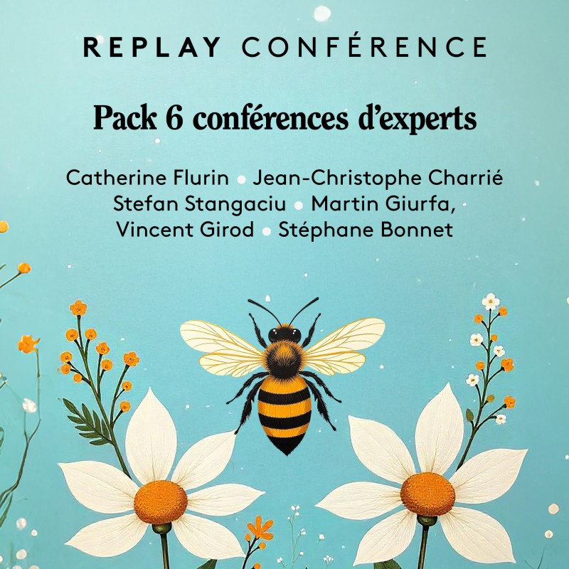 Pack Complet – Replays 6 conférences d'experts en Apithérapie