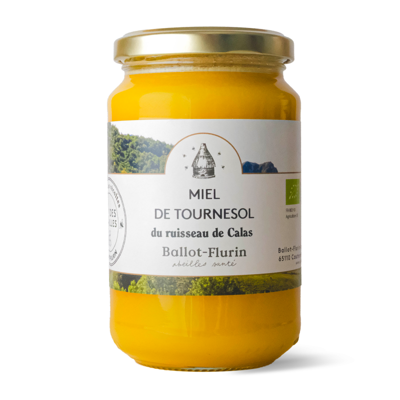 Miel de Tournesol du ruisseau de Calas - 480