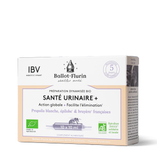 Ampoules dynamisées action globale Santé Urinaire+